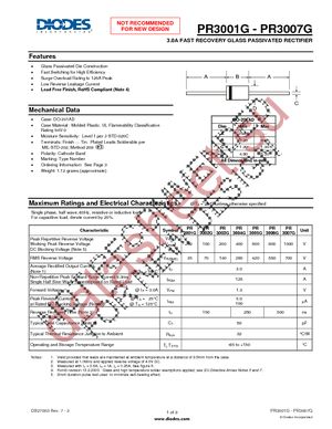 PR3004G-T datasheet  